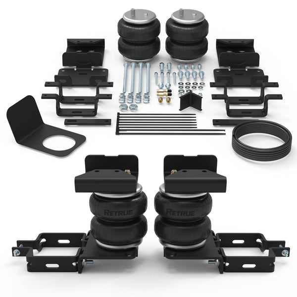 Rear Air Bags Suspension Kit for 2021-2025 Ford F150 With Scales Option Truck Towing, 5000 Lbs of Load Leveling Capacity, Replacement for Firestone 2627 Ride Rite Airbags